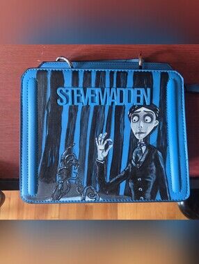 Handpainted Victor Van Dort from Corpse Bride on a Steve Madden Purse